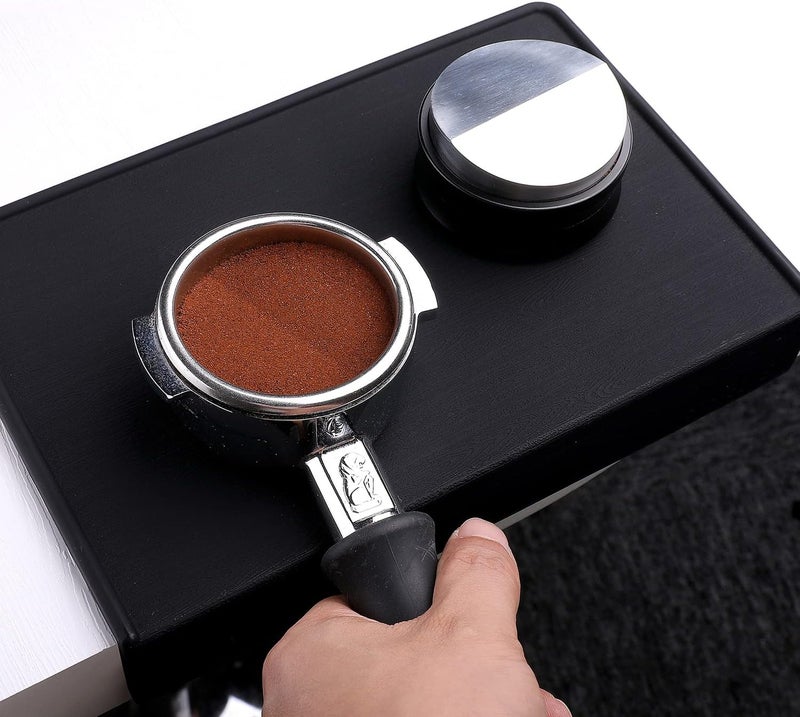 Normcore 58.5mm Coffee Distribution Tool - Espresso Coffee Leveler Tool for 58mm Portafilter - Barista Espresso Accessories - Adjustable Depth - Stainless Steel base - Distributor Stand - Image 3